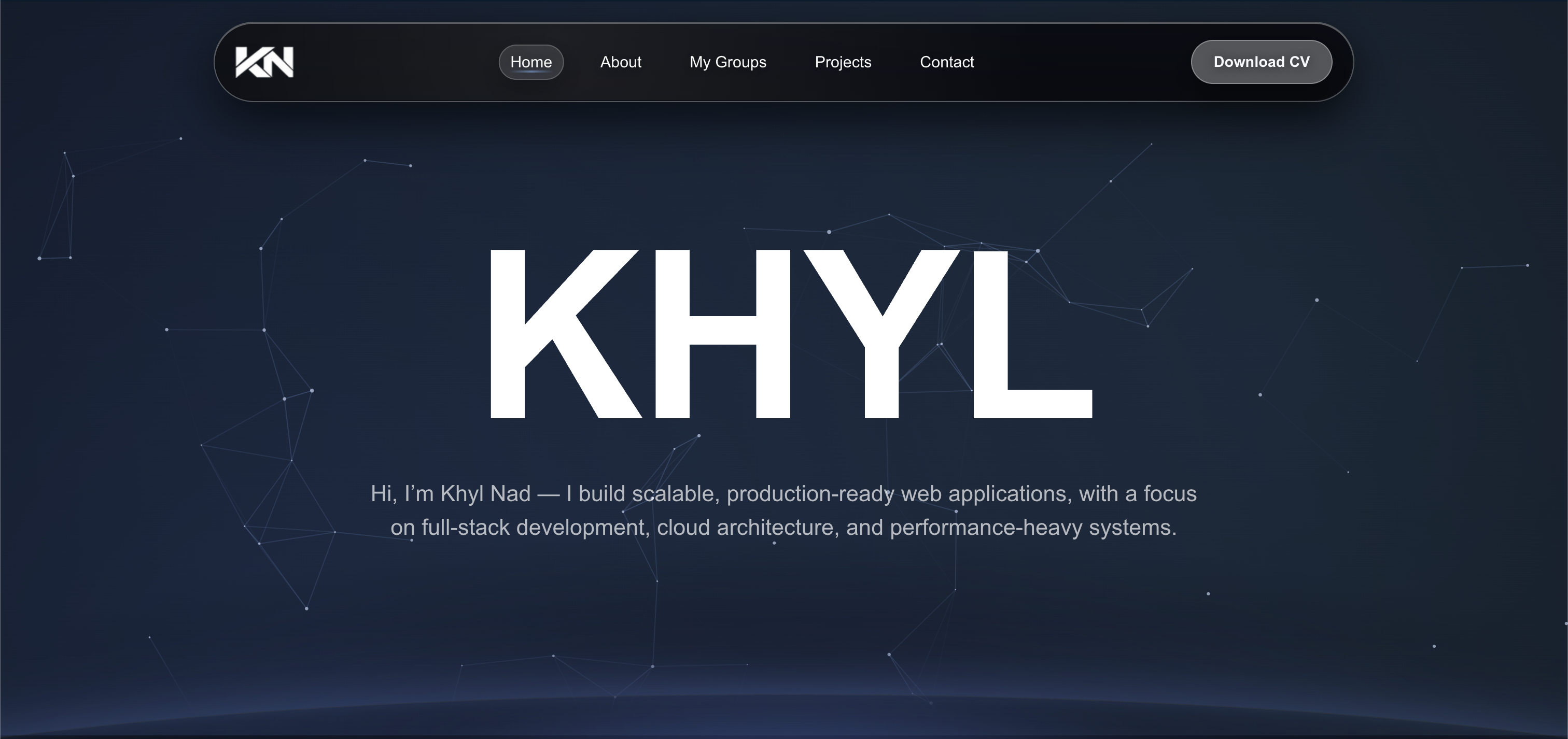 KhylNad Portfolio preview